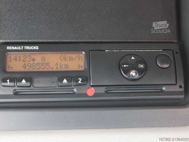 LKW mit Kofferaufbau RENAULT D 18, EURO 6, TAIL LIFT