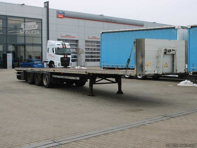 Otevřený návěs SCHMITZ CARGOBULL CARGOBULL SCB *S3T, LIFTING AXLE, LOWDECK