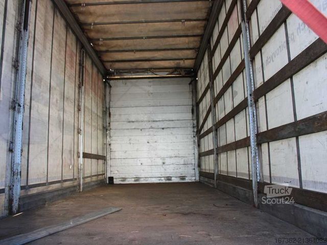 LKW mit Pritsche & Plane RENAULT MIDLUM 240.12 PR, SLEEPING CABIN, EURO 4