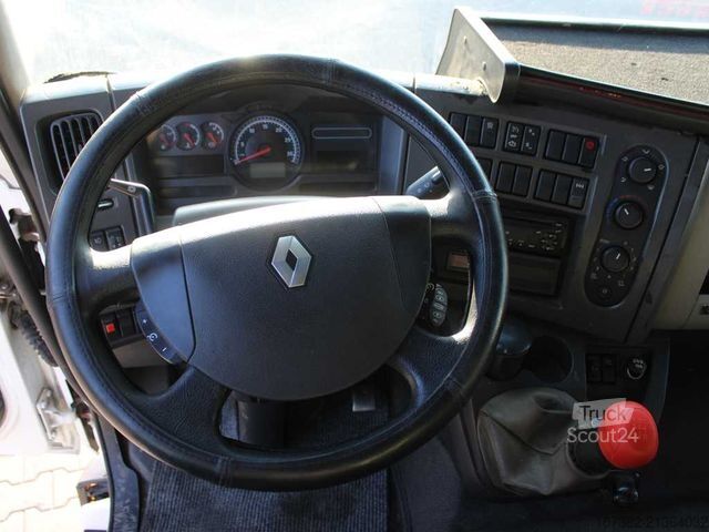 LKW mit Pritsche & Plane RENAULT MIDLUM 240.12 PR, SLEEPING CABIN, EURO 4