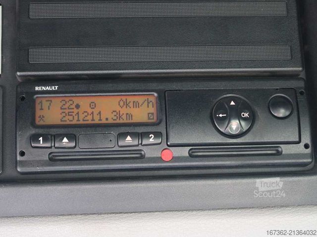 LKW mit Pritsche & Plane RENAULT MIDLUM 240.12 PR, SLEEPING CABIN, EURO 4