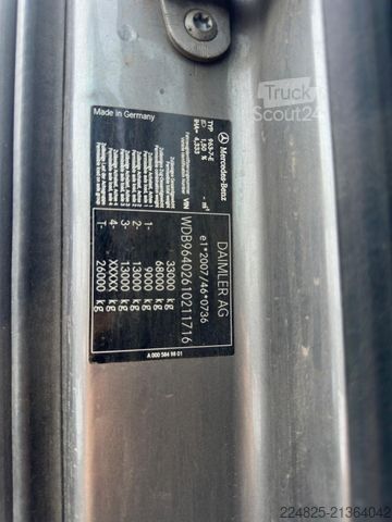 Kamyon şasisi MERCEDES-BENZ AROCS 3353 6X4 FAHRGESTELL *2018*EURO6*