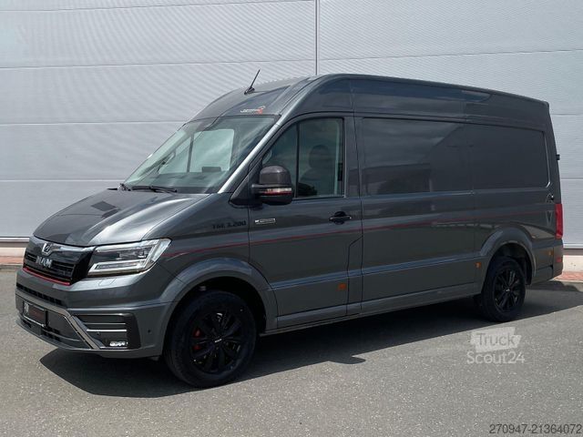 Hög tak skåpbil MAN TGE 3.200 L3H3 Kasten 4x4 Individual S ACC STHZ