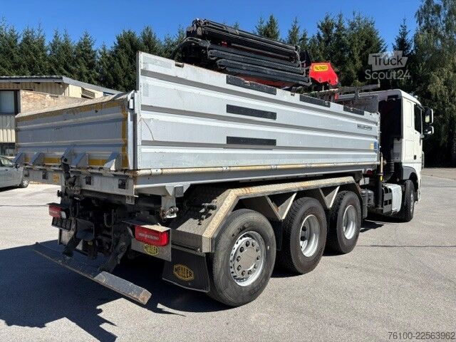 Tre-sidet tipbil DAF XF 530 Kipper PK 27002-E