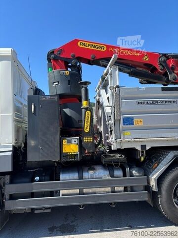 Tre-sidet tipbil DAF XF 530 Kipper PK 27002-E