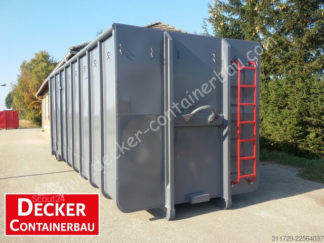 حاوية متدحرجة Decker Containerbau Abrollcontainer, ECO ca.34 m³,Flügeltür