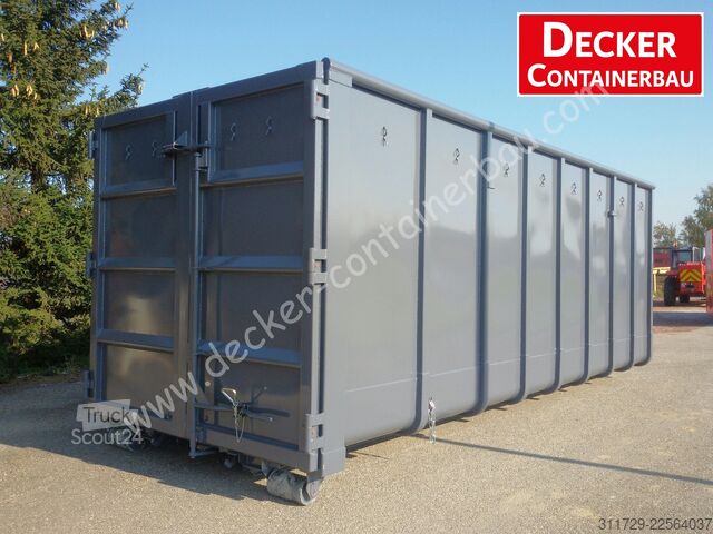 حاوية متدحرجة Decker Containerbau Abrollcontainer, ECO ca.34 m³,Flügeltür