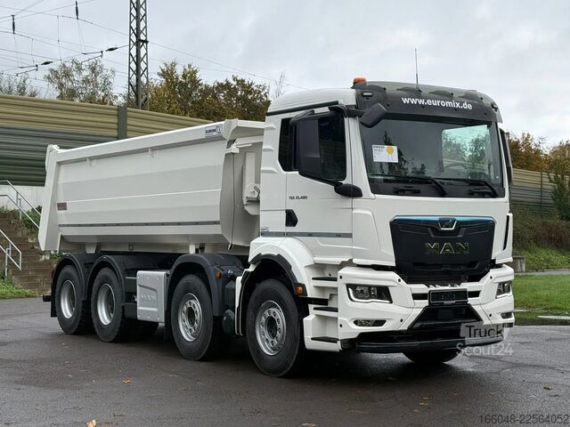 Benne MAN TGS 35.480 MAN TGS 35.480 8X4 BB EuromixMTP 18m...