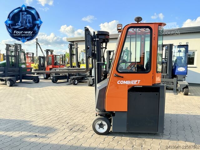Stivuitor cu patru direcții Combilift CBE2500 TRIPLEX 4900 POSITIONER CABIN