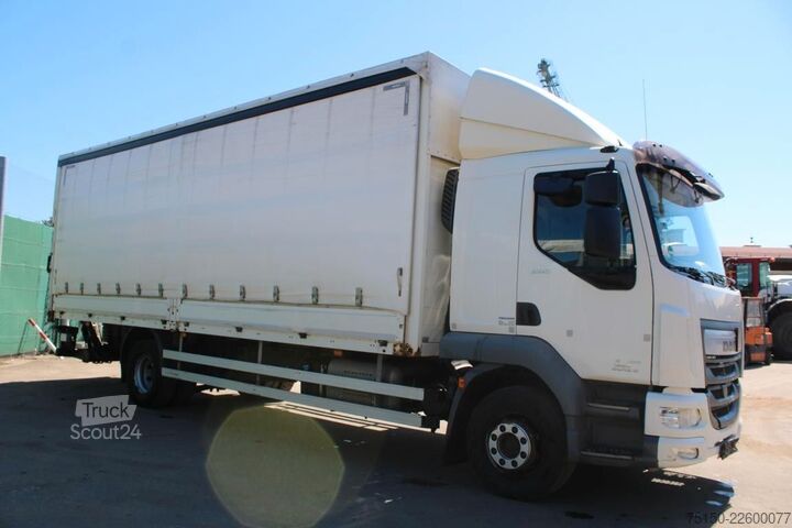 LKW mit Pritsche & Plane DAF LF 280FA 4x2 BL - LAGERSCHADEN Nr: 966