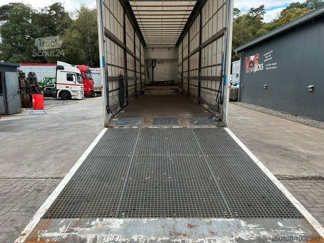 Низкорамный полуприцеп MEUSBURGER MPG-3 Tieflader Plane Lenk/Liftachse Hydr. Rampe