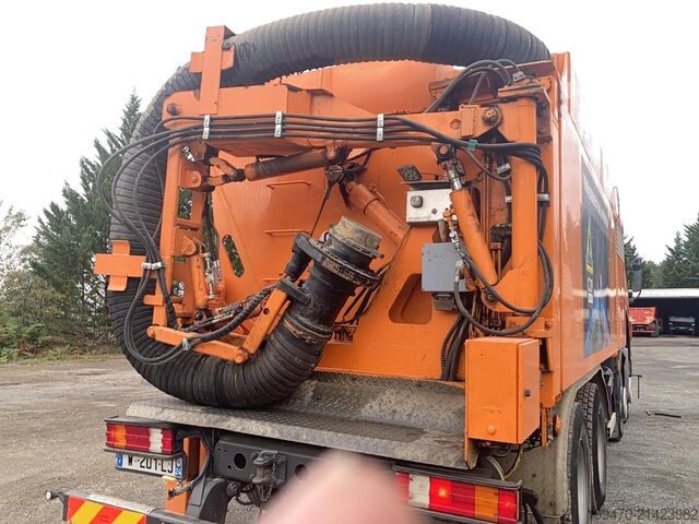 Suction Excavator Mercedes-Benz Actros 3241 K 8x4 2004 RSP ESE 32 / 7-2 Double Turbine