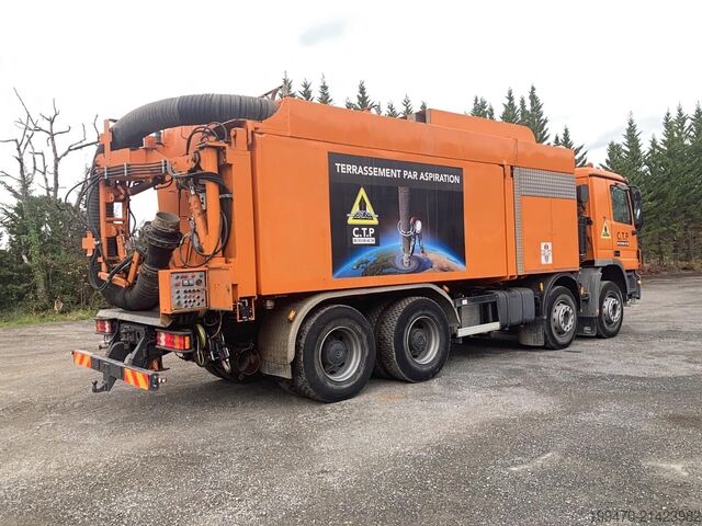 Suction Excavator Mercedes-Benz Actros 3241 K 8x4 2004 RSP ESE 32 / 7-2 Double Turbine