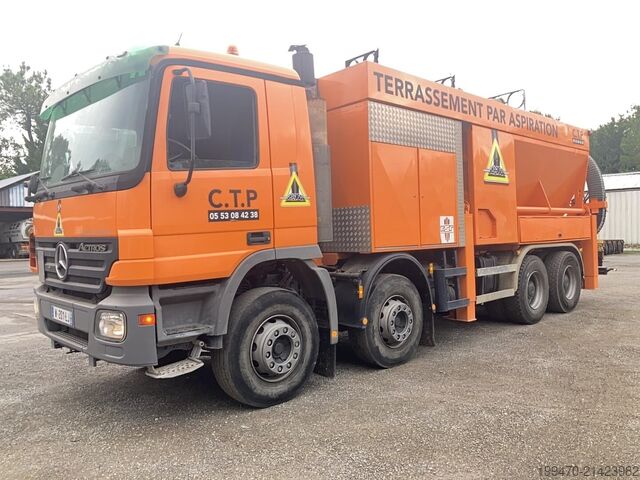 Suction Excavator Mercedes-Benz Actros 3241 K 8x4 2004 RSP ESE 32 / 7-2 Double Turbine