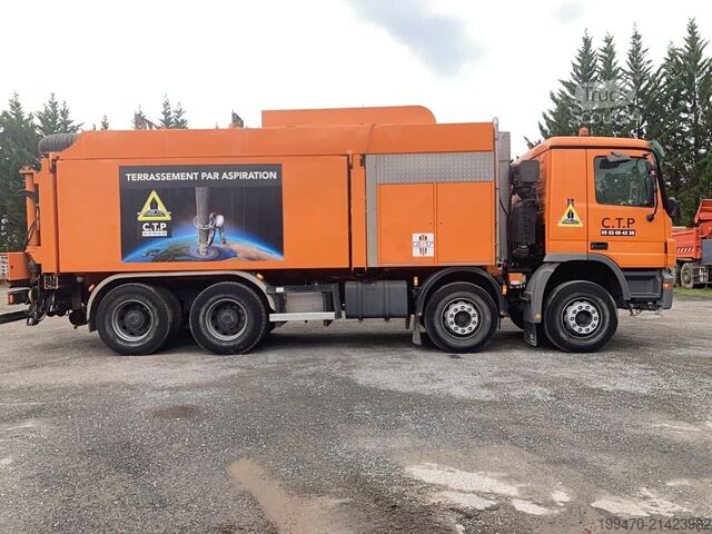 Suction Excavator Mercedes-Benz Actros 3241 K 8x4 2004 RSP ESE 32 / 7-2 Double Turbine