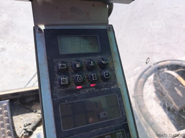 Materialhåndteringsmaskine Sennebogen 850R with hydraulic rotating grapple