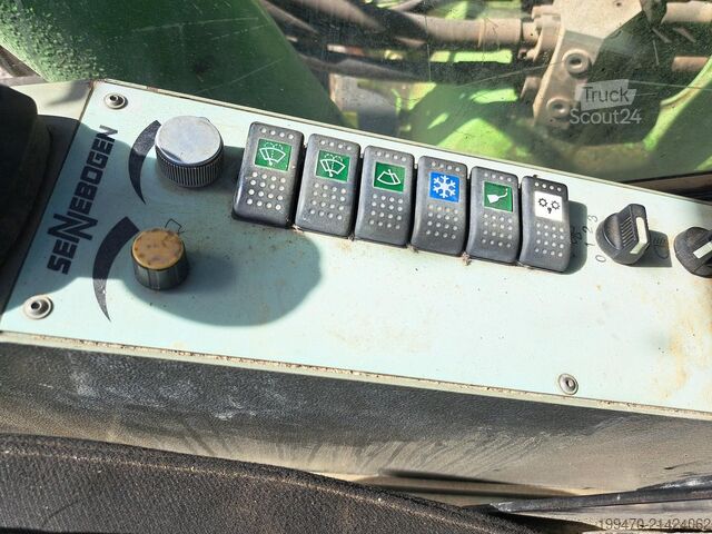 Materialhåndteringsmaskine Sennebogen 850R with hydraulic rotating grapple