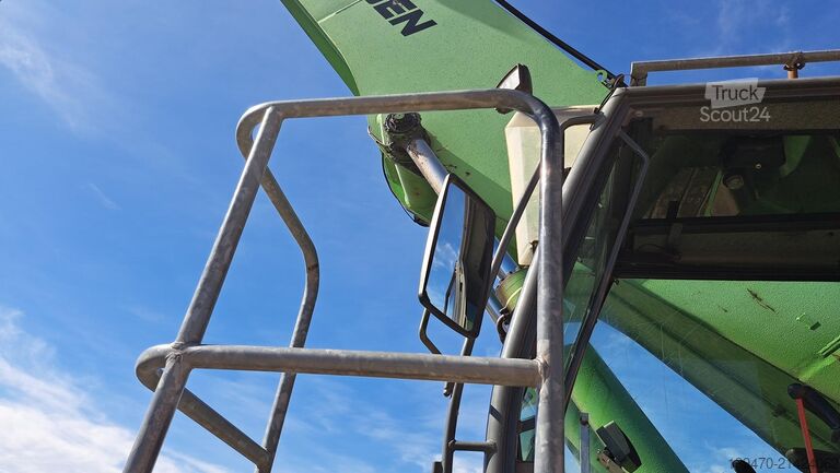 Materialhåndteringsmaskine Sennebogen 850R with hydraulic rotating grapple