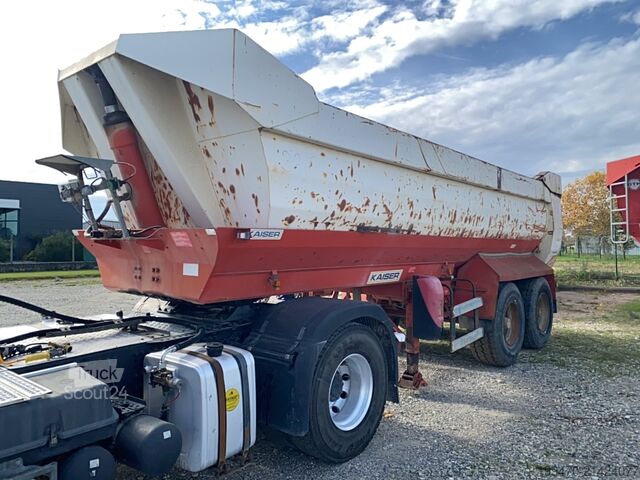 Tipptrailer ROBUSTE KAISER S3302V Steel Trailer