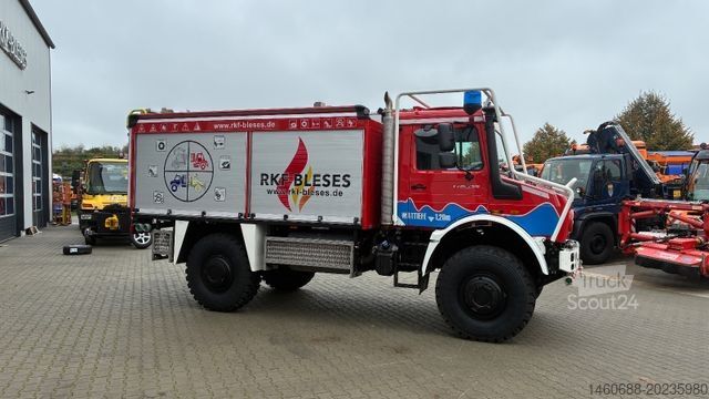 Speciální nákladní automobil MERCEDES-BENZ Unimog U5023 TLF 3000 Schlingmann Varus 4×4