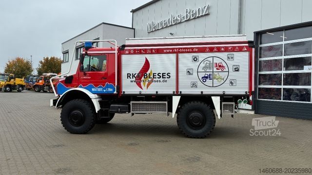 Speciální nákladní automobil MERCEDES-BENZ Unimog U5023 TLF 3000 Schlingmann Varus 4×4