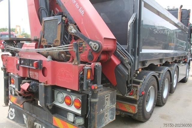 Dreiseitenkipper LKW VOLVO FH 540 8x4 BL BORDMATIK KRAN HMF2120-K4 Nr.: 832