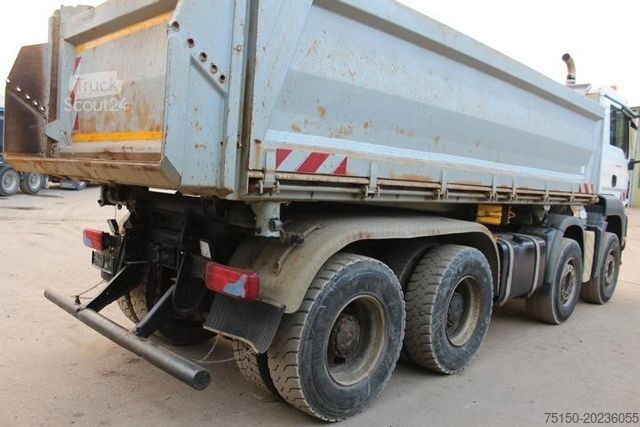 Dreiseitenkipper LKW MAN TGS 35.440 8x4 BB - MEILLER - EURO 5 - Nr.: 475