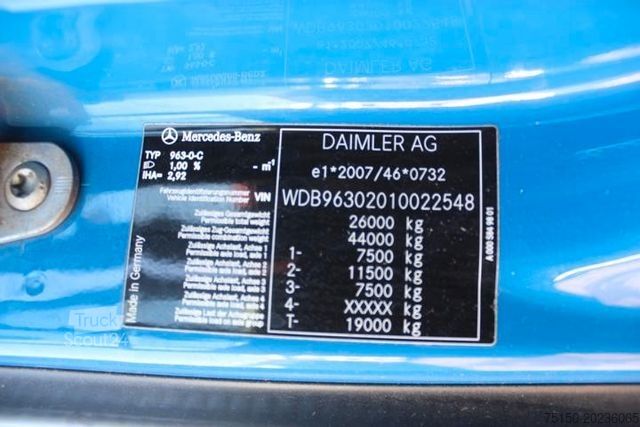 Tovornjak s kavljem za kontejnerje MERCEDES-BENZ 2551 6x2 - VDL S-21-6200 - Nr.: 548