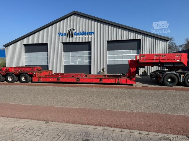 Surbaissé Goldhofer STZ-VL 4, Kessel- / Bagger- / Extention Beam's ...