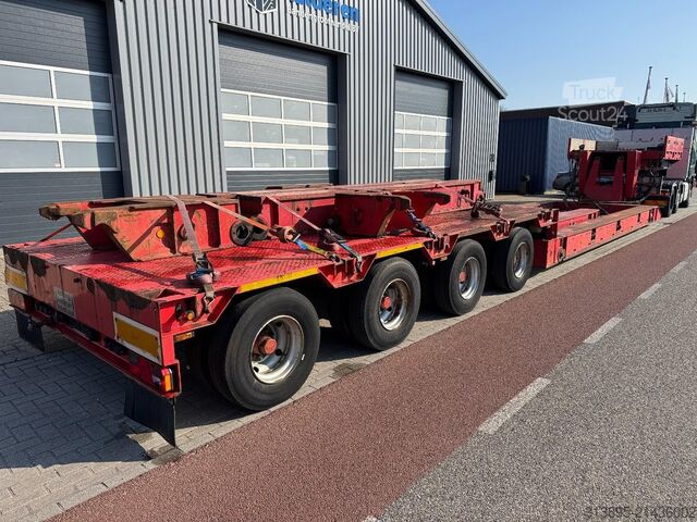 Surbaissé Goldhofer STZ-VL 4, Kessel- / Bagger- / Extention Beam's ...