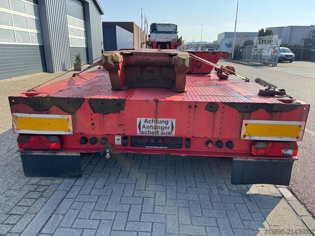 Surbaissé Goldhofer STZ-VL 4, Kessel- / Bagger- / Extention Beam's ...