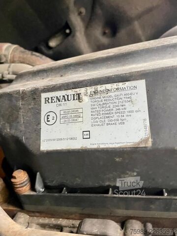 Štandard-SZM Renault Premium 460 2X FUEL  TANK, FRIGO, EURO 5