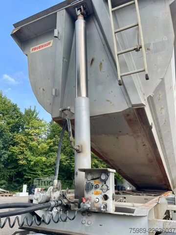 Pašizgāzējs Fruehauf STEEL CHASSIS,  DUMPER!   Full spring!  TOP con...