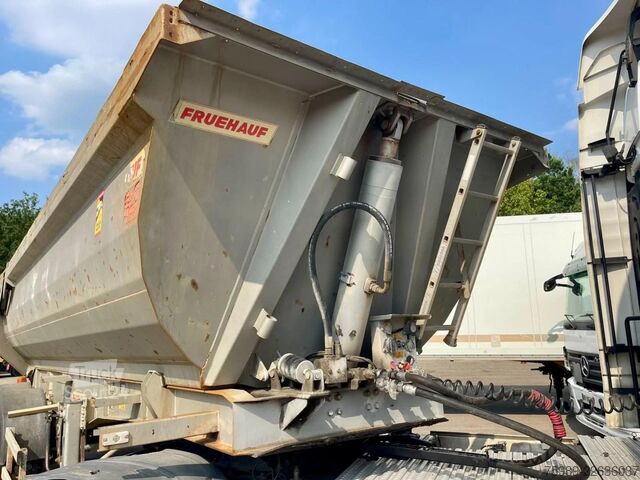 Pašizgāzējs Fruehauf STEEL CHASSIS,  DUMPER!   Full spring!  TOP con...
