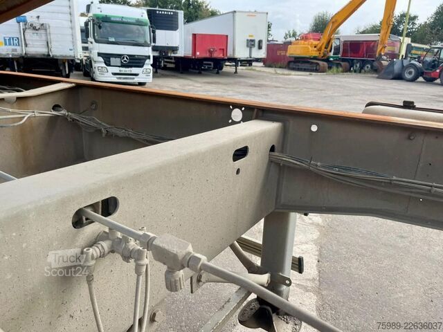 Ανατρεπόμενο φορτηγό Fruehauf STEEL CHASSIS,  DUMPER!   Full spring!  TOP con...