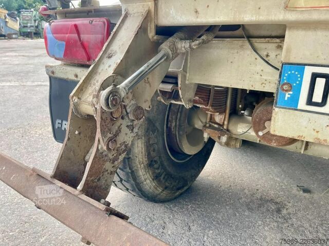 Ανατρεπόμενο φορτηγό Fruehauf STEEL CHASSIS,  DUMPER!   Full spring!  TOP con...