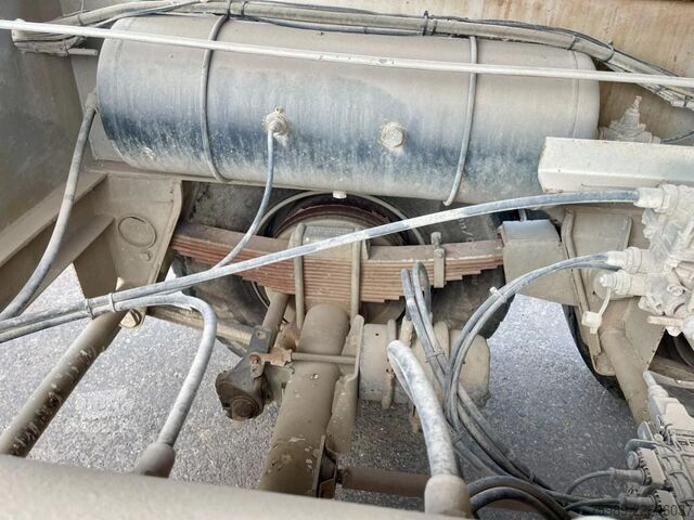 Ανατρεπόμενο φορτηγό Fruehauf STEEL CHASSIS,  DUMPER!   Full spring!  TOP con...