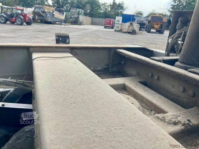 Ανατρεπόμενο φορτηγό Fruehauf STEEL CHASSIS,  DUMPER!   Full spring!  TOP con...