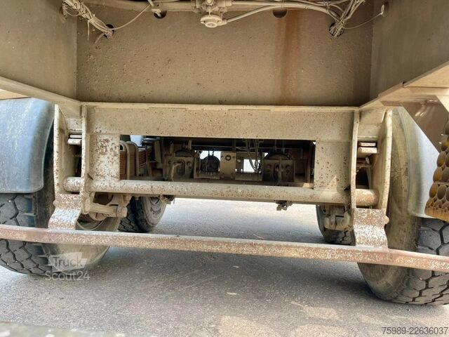 Ανατρεπόμενο φορτηγό Fruehauf STEEL CHASSIS,  DUMPER!   Full spring!  TOP con...