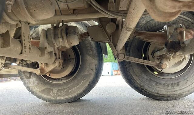 Ανατρεπόμενο φορτηγό Fruehauf STEEL CHASSIS,  DUMPER!   Full spring!  TOP con...