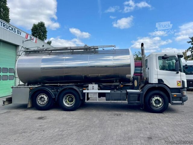 Cisterna Scania G 114 - 340  FOOD TANK RETARDER,  HYDRAULIC, PTO