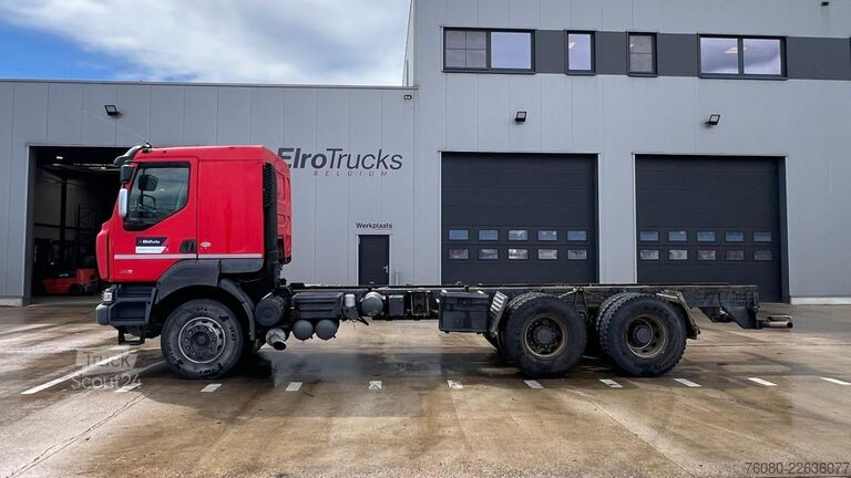 Kabinli şasi Renault Kerax 450 DXI (BOITE MANUELLE / LAMES / GRAND P...