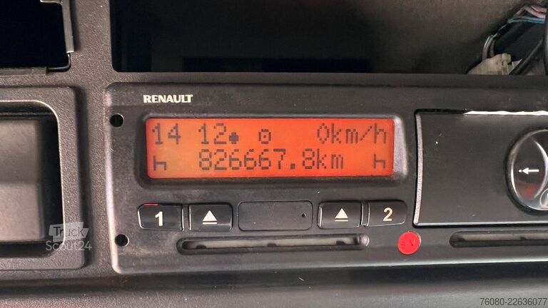 Kabinli şasi Renault Kerax 450 DXI (BOITE MANUELLE / LAMES / GRAND P...