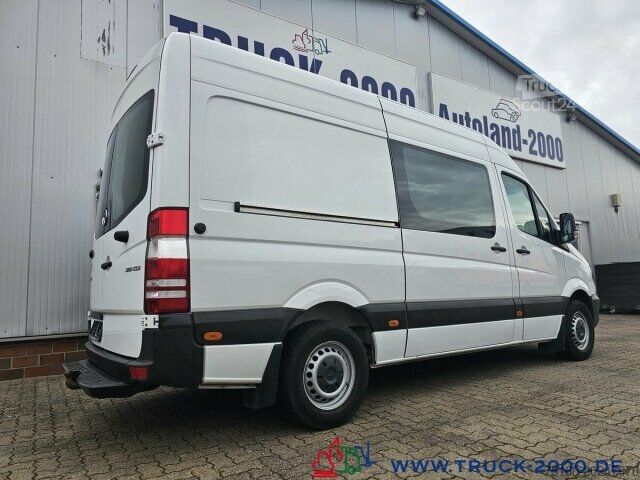 Ploščati dostavnik Mercedes-Benz Sprinter 316 Hoch & Lang Werkstattausbau 3 Sitze