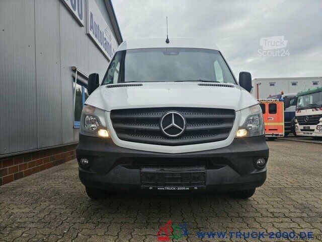 Ploščati dostavnik Mercedes-Benz Sprinter 316 Hoch & Lang Werkstattausbau 3 Sitze