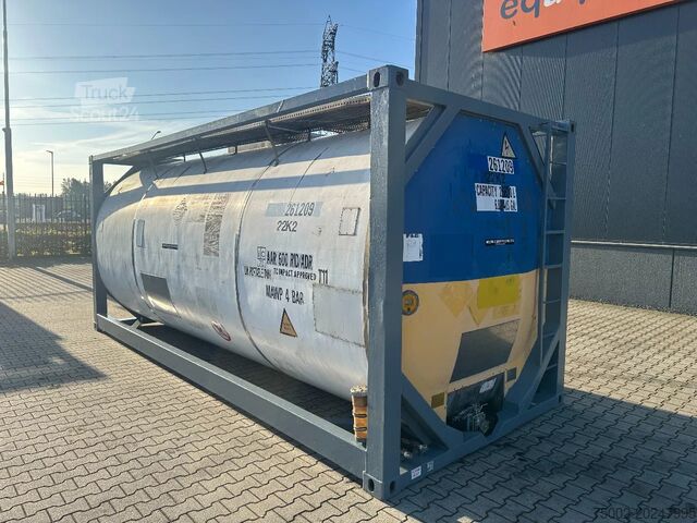 Säiliön säiliö Welfit Oddy 25.830L/1-COMP, 20FT ISO, UN PORTABLE T11, vali...