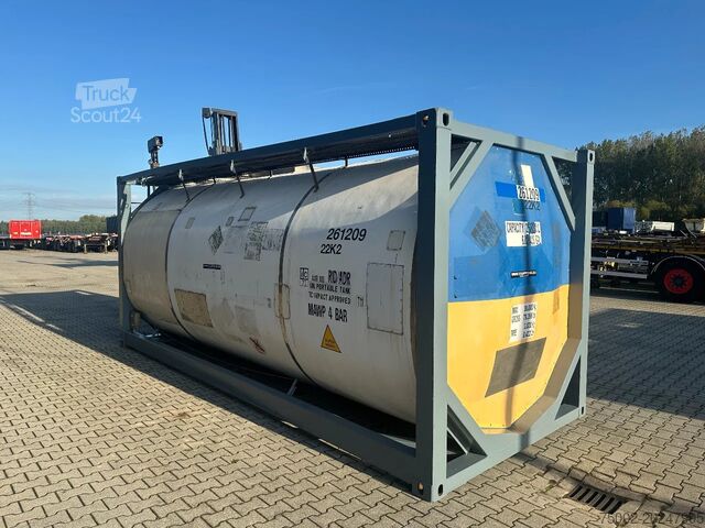 Säiliön säiliö Welfit Oddy 25.830L/1-COMP, 20FT ISO, UN PORTABLE T11, vali...
