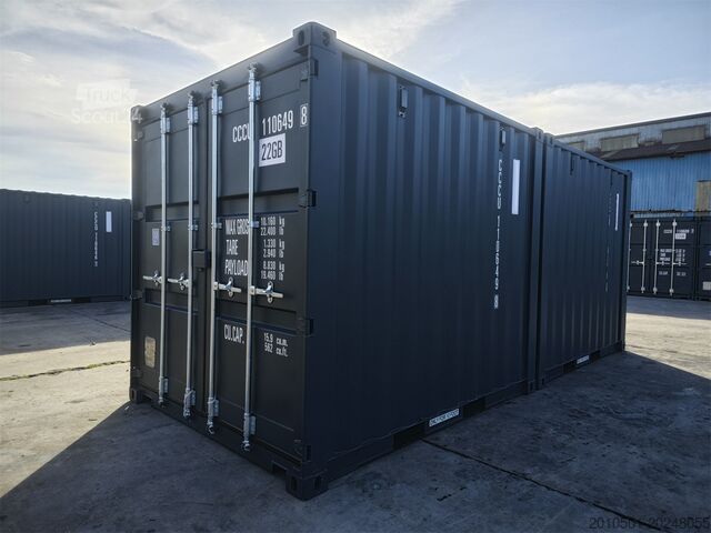 Deniz konteyneri 10 Fuß Seecontainer / one Way Lagercontainer / Anthrazi oder Lichtgrau