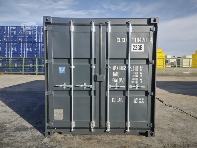 Deniz konteyneri 10 Fuß Seecontainer / one Way Lagercontainer / Anthrazi oder Lichtgrau