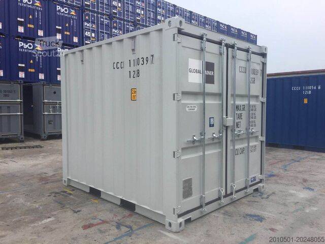 Deniz konteyneri 10 Fuß Seecontainer / one Way Lagercontainer / Anthrazi oder Lichtgrau
